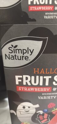 HALLOWEEN FRUIT SNACKS STRAWBERRY & VARIETY