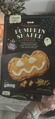 Halloween Pumpkin Shaped Pizza