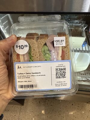 Ham And Swiss Sandwich