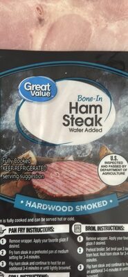 Ham Steak Water Added