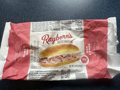 Ham & Swiss Sandwich