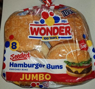 Hamburger Buns Jumbo