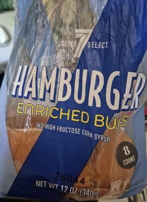 Hamburger Enriched Buns