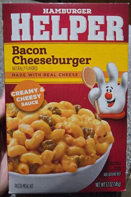 Hamburger Helper Bacon Cheeseburger