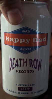 Happy Dad Death Row Records Hard Seltzer Grape