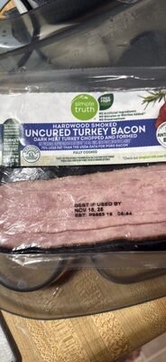 Hardwood Smoked Uncured Turkey Bacon