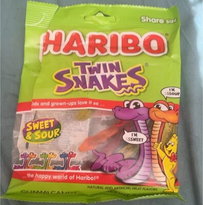 Haribo Twin Snakes Gummies