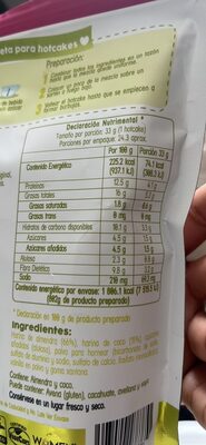 Harina preparada para hotcakes keto