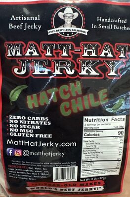 Hatch Chile Beef Jerky