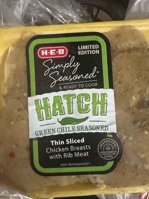Hatch Green Chile Seasoned Chicken Breasts