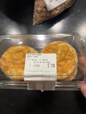 Hatch Pepper Cheddar Biscuit