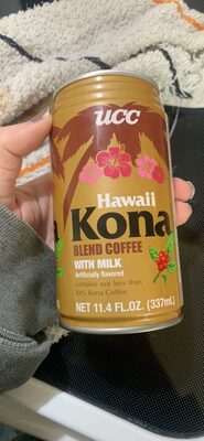 Hawaii Kona Blend Coffee with Milk