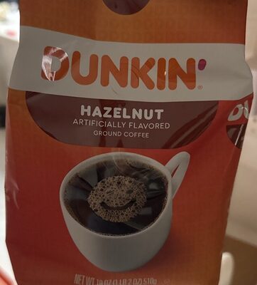 Hazelnut Artificially Flavored Ground Coffee