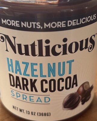 Hazelnut Dark Cocoa Spread