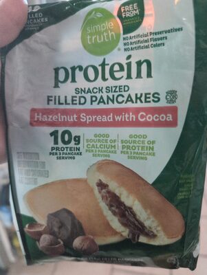 Hazelnut Protein Filled Pancakes