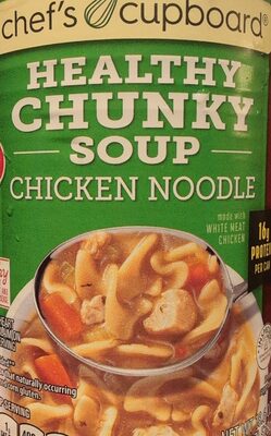 Healthy Chunky Chicken Noodle Soup