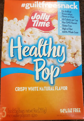 Healthy Crispy White Pop Corn
