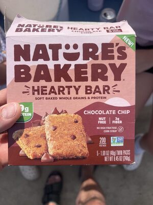 Hearty bar chocolate chip