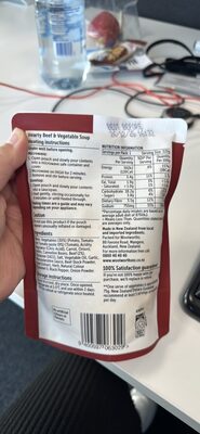 Hearty Beef & Vegetable Soup