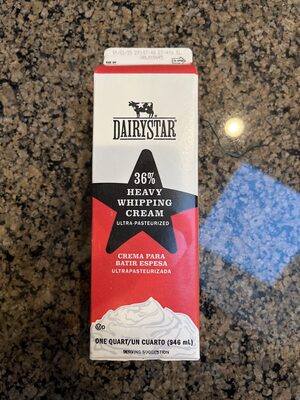 Heavy whipping cream