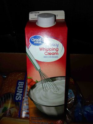 Heavy whipping cream