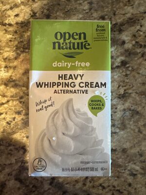 Heavy Whipping Cream Alternative