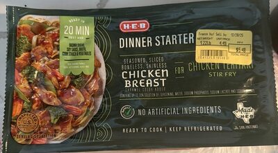 HEB Dinner Starter Chicken Breast For Chicken Teriyaki Stir Fry