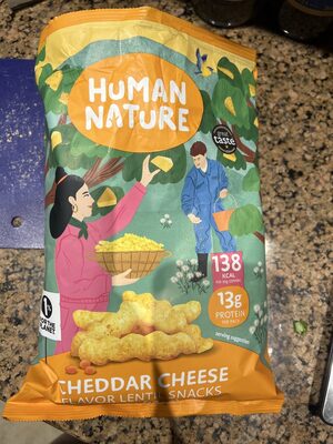 heddar Cheese Lentil Snack