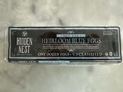 Heirloom Blue Eggs
