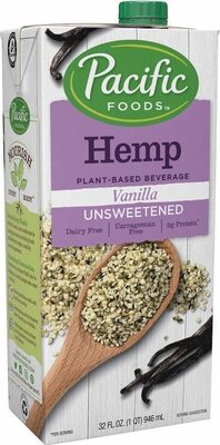 Hemp Vanilla Unsweetened Plant-Based Beverage
