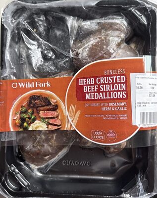 Herb Crusted Beef Sirloin Medallions