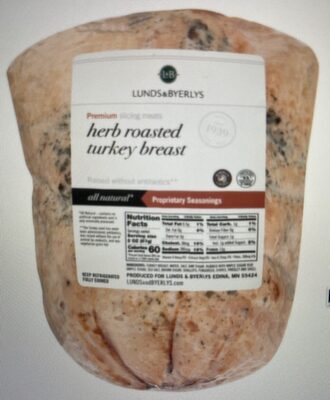 Herb roasted turkey breast