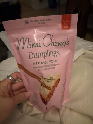 Heritage pork dumplings