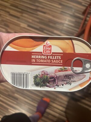 Herring Fillets In Tomato Sauce