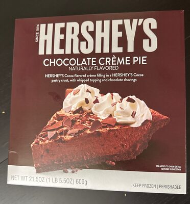 Hershey’s chocolate cream pie