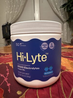 Hi-Lyte K1000 Electrolytes Powder Mix (Blue Raspberry)