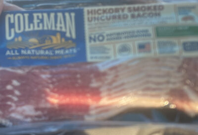 Hickory Smoked Uncured Bacon