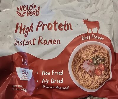 High Protein Instant Ramen - Beef Flavor