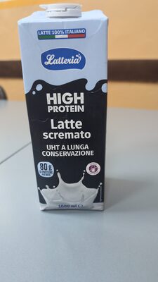 High Protein - Latte scremato UHT 80 g di proteine