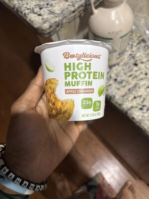 High Protein Muffin Apple Cinnamon