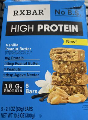 High protein vanilla Peanut Buttrr