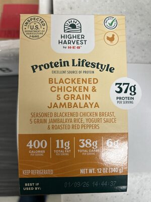 Higher Harvest Blackened Chicken & 5 Grain Jambalaya