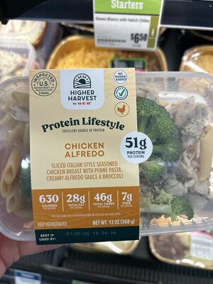 Higher Harvest Protein Lifestyle Chicken Alfredo