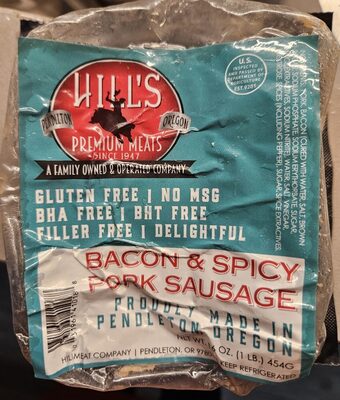 Hill's Bacon And Spicy Pork Sausage