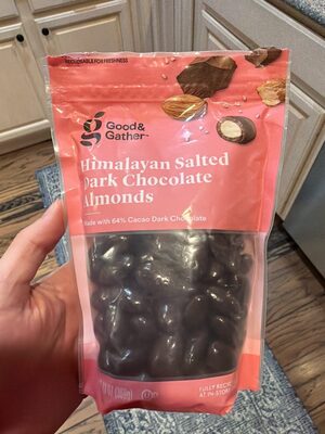 Himalayan Salted Dark Chocolate Almonds
