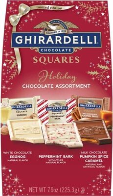 Holiday chocolate assortment bag
