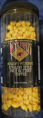 Holiday Reserve English Style Rich Buttery Toffee