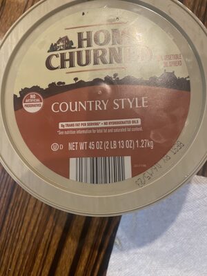 Home Churned, Vegetable Oil Spread