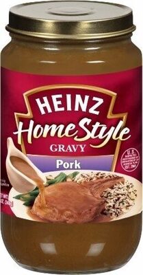 Home-style pork gravy