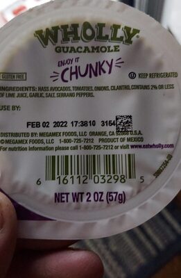 Homestyle Chunky Guacamole Minis